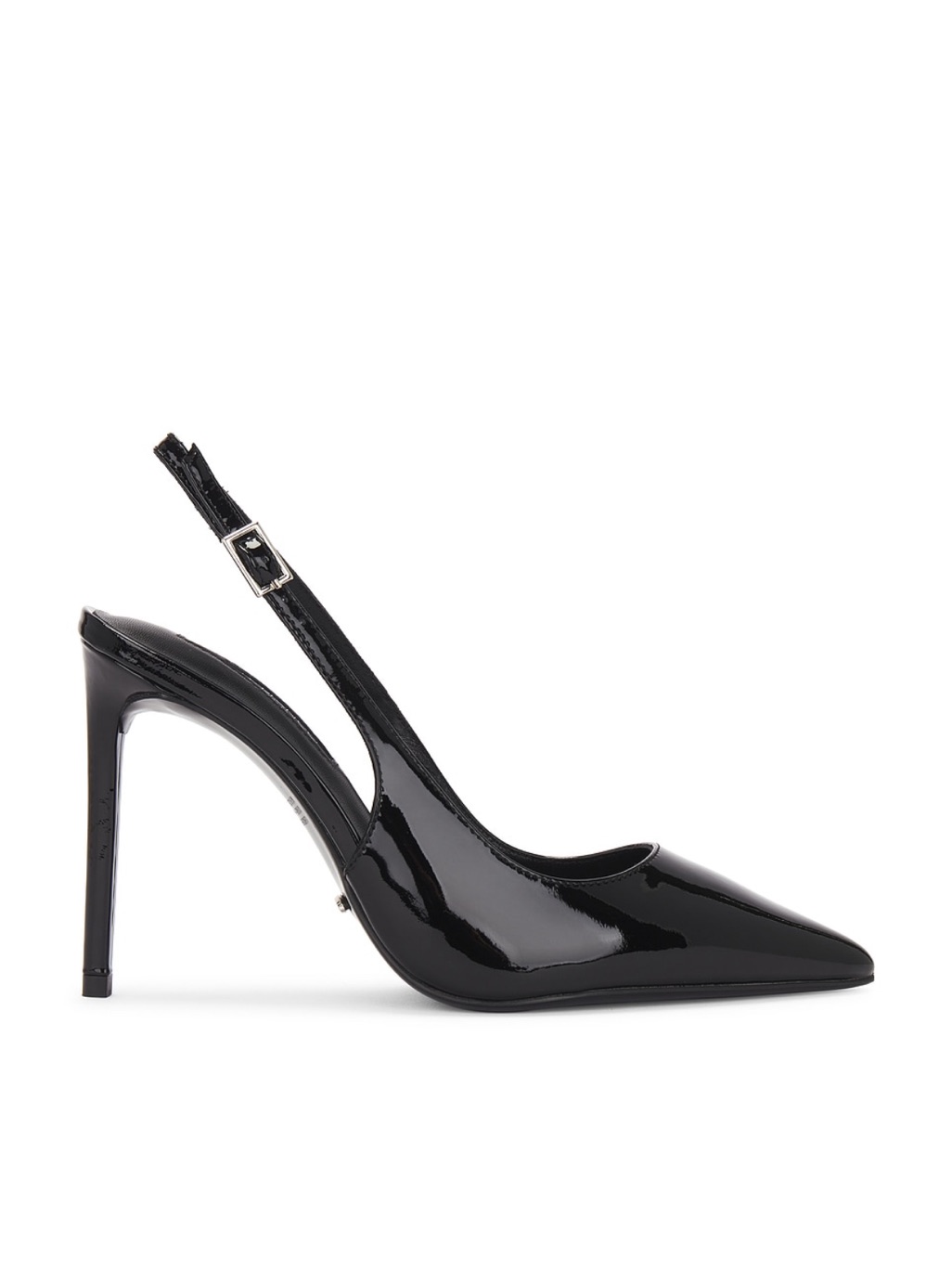 Tony Bianco Black Patent Slingback Stiletto